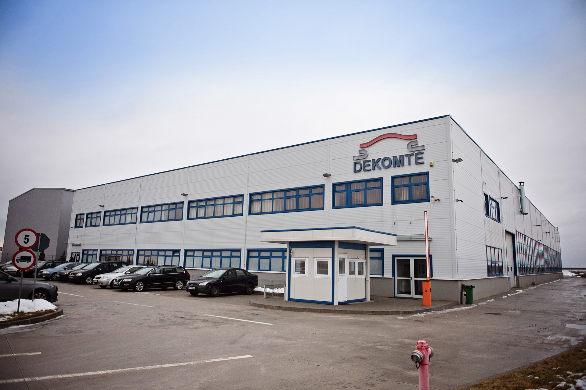 Dekomte engineering factory in Romania