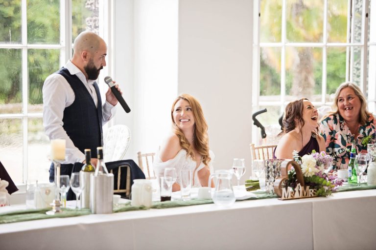 Grooms wedding speech.