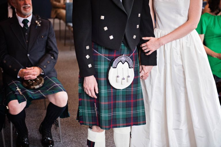 Candid moments at Winchester registry office. Photo by Blooming Photography