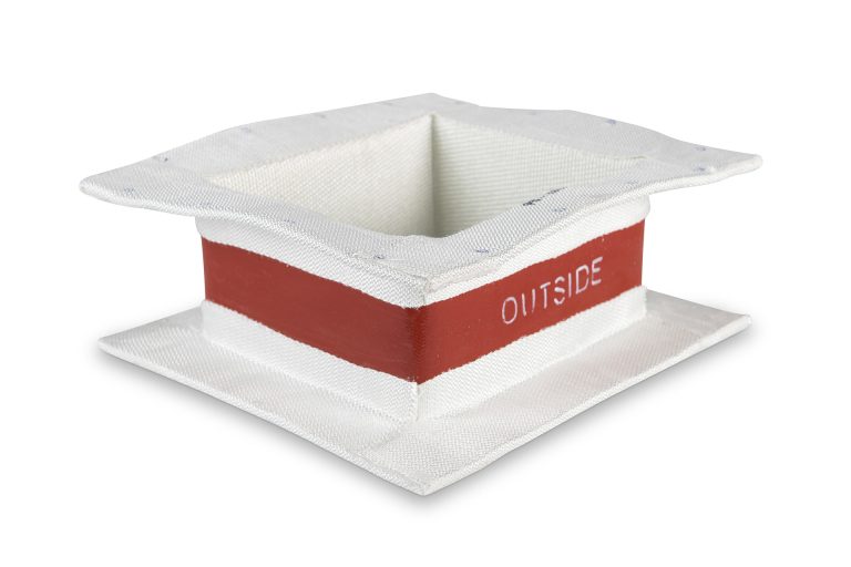 Product photograph of a engineering expansion joint shot on a white background.