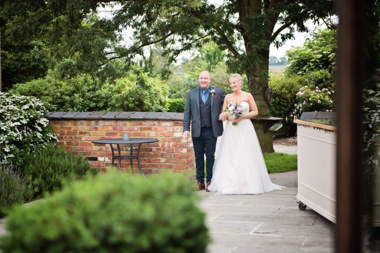 Wedding ceremony of bride and bride at Dodmoor House.