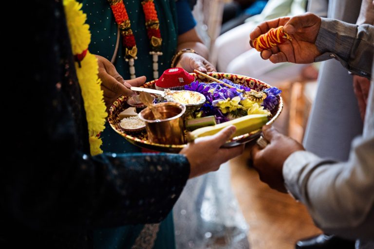 Indian wedding ceremony, Manor By The Lake, blooming photography