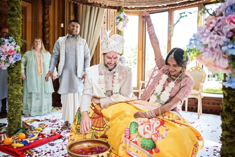 Indian ceremony at Manor By The Lake