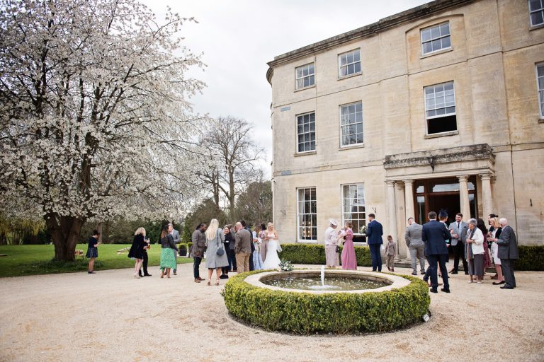Exterior shot of the front of Eastington Park