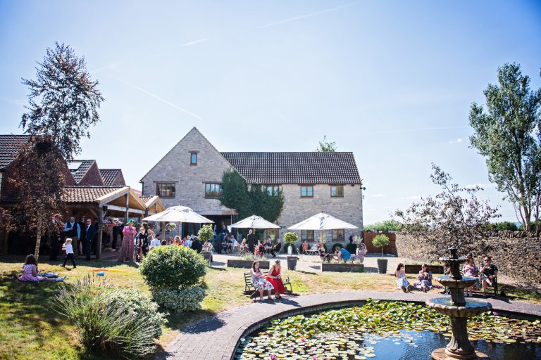 Overview of the grounds at The Barn at Berkeley