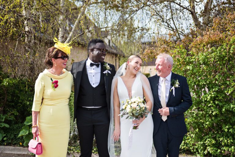 Relaxed yet formal group pic.