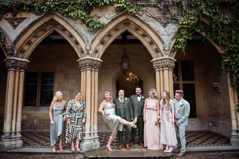 Fun group photo at Manor By The Lake.
