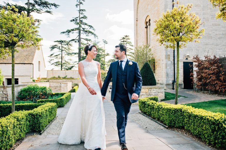 Relaxed couple portraits photograph at Ellenborough Park.