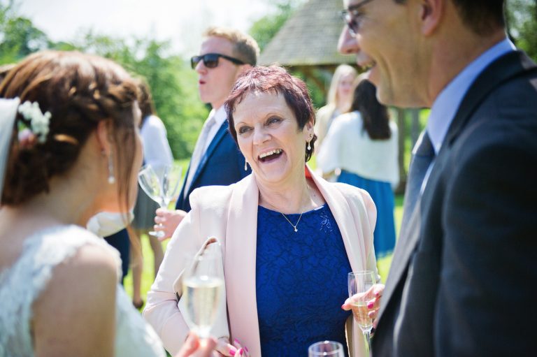 Candid wedding photography