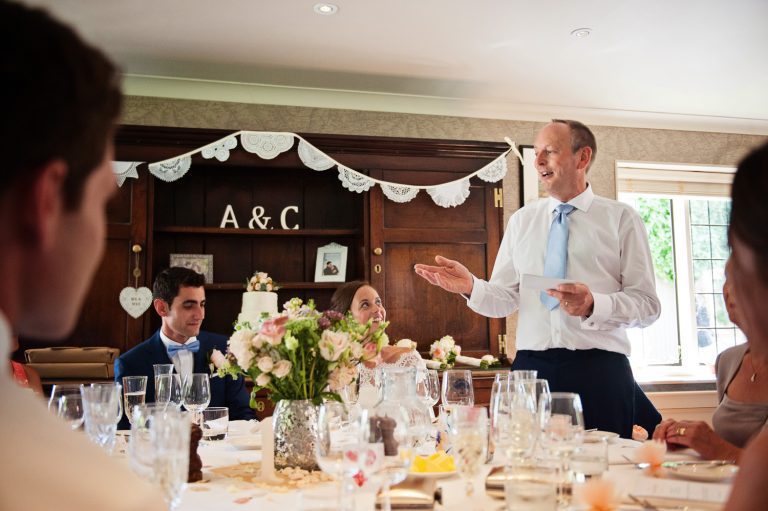 Speeches. Candid wedding photography