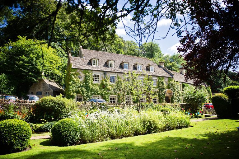 Overview of the Swan Hotel, Bibury.