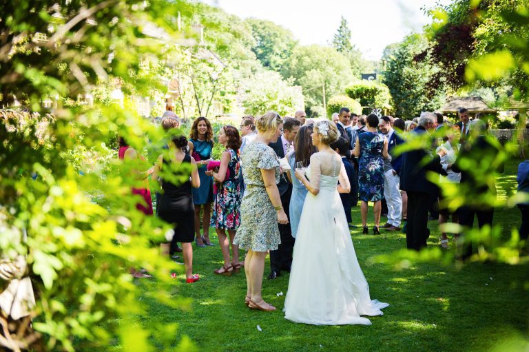 Relaxing time at a wedding Bibury.