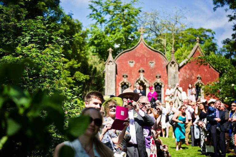 Candid wedding moments at Painswick Rococo Garden
