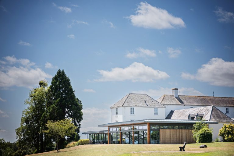Tewkesbury Park Hotel on a gorgeous summers day.