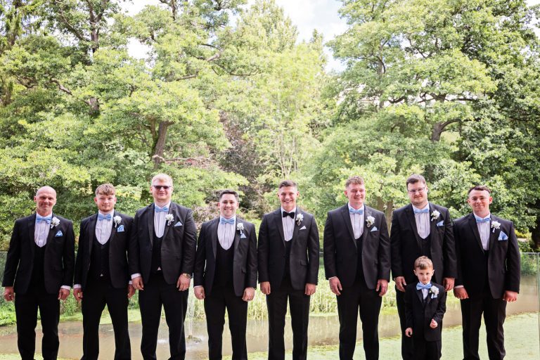 Team groom at The Mill Barns.