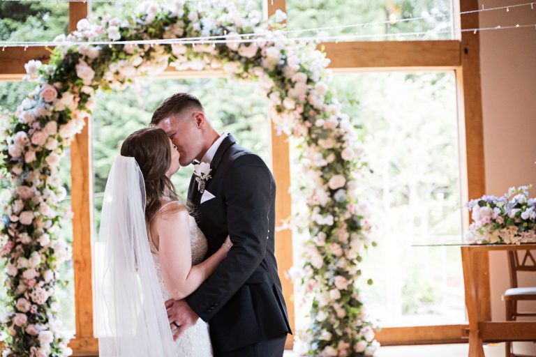 Sealed with a kiss at The Mill Barns.